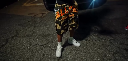 AWT Camo Cargo Shorts
