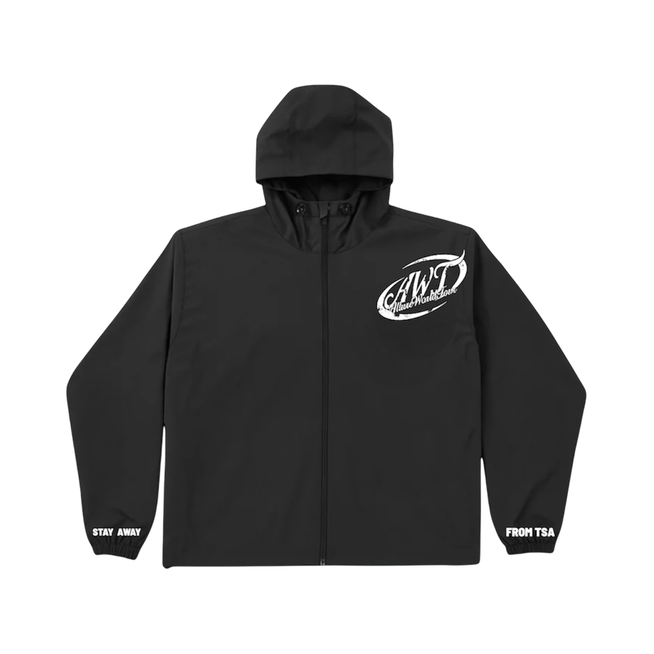 JET BLACK AWT WINDBREAKER
