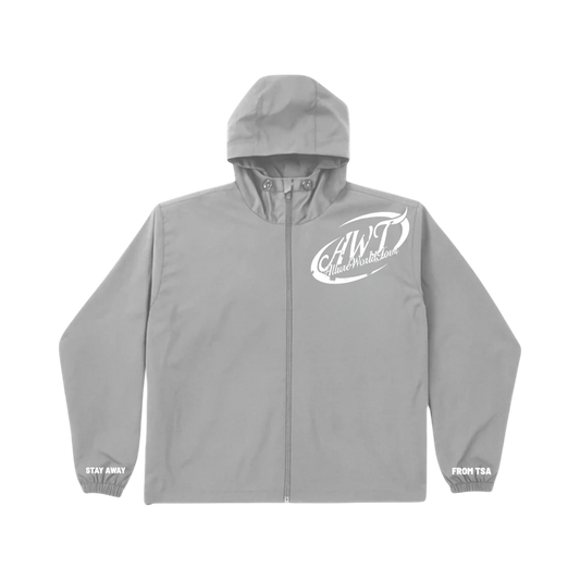 GREY AWT WINDBREAKER