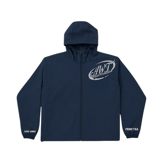 NAVY BLUE AWT WINDBREAKER